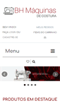 Mobile Screenshot of maquinasdecosturabh.com